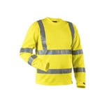 Blåkläder 338110703300L T-skjorte med lang erme, varselgul, UV-beskyttet, varsel Str. L