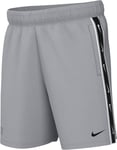 Nike Boy's Shorts B NSW Repeat SW PK Short, Wolf Grey/Black, FJ5354-012, L