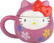 Konix Daruma 3D mugg (Hello Kitty)