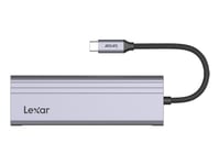 Lexar Adapter Usb3.2 Usb Type A/C Sd&Amp Microsd 7In1 Usb-C Hub - Festplatte - Usb 3.0 (843367128907)
