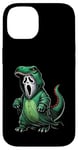 Costume de fantôme portant un dinosaure pour Halloween Cosplay T-Rex Coque pour iPhone 14