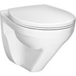 Gustavsberg Nordic³ Toilet med armatur og vægtryk