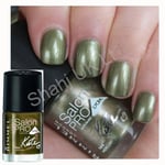 Rimmel Salon Pro Gel Lycra Nail Polish Kate Moss /Varnish 144 Mercury Green 12ml