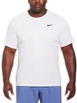 Nike Men's Essential Hydro Short Sleeve Hydroguard Plus-white, White, Size 4Xl, Men