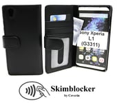 Skimblocker Plånboksfodral Sony Xperia L1 (G3311) (Svart)
