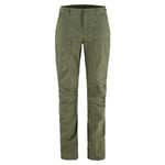 Fjällräven Fjällräven Abisko Hybrid Trail Trousers W - Laurel Green - Dam - 46/S- Naturkompaniet