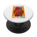 Eat Sleep Pray Basketball Repeat PopSockets Swappable PopGrip