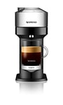 Nespresso Vertuo Next Deluxe Automatic Pod Coffee Machine for Americano, Decaf, Espresso by Magimix in Chrome