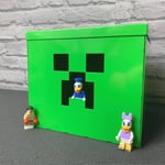 Mattel Creeper zombie Head Toy Trinket Storage Box Metal Forever Box Blocks