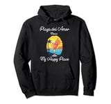 Playa del Amor Mexico My Happy Place Pullover Hoodie