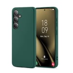 Mobique Samsung Galaxy S25 Plus Mobilskal i TPU, Mörkgrön