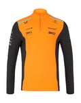 Teamwear Quarter Zip Top Mclaren Official Formule 1 Homme Orange/Gris