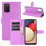 samsung Samsung A02S PU Wallet Case Purple