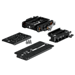 Bright Tangerine LeftField 3 QR Baseplate for RED KOMODO/KOMODO-X (DJI RS 4 & RS 3)
