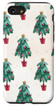 Coque pour iPhone SE (2020) / 7 / 8 Boules de Noël rouges Merry Christmas Vibes To Go