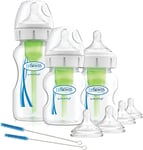 Dr Browns Options+ Anti-Colic Baby Bottles Starter Kit Gift Set Clear 