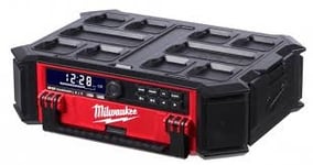 Milwaukee M18 PACKOUT RADIO MED LADEFUNKSJON PRCDAB+-0 Uten batteri og lader