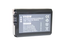 vhbw batterie puce d'information compatible avec Sony Alpha A7r ILCE-7K, A7r ILCE-7R, A7S, ILCE-6000, ILCE-6300 appareil photo (950mAh, 7.2V, Li-Ion)
