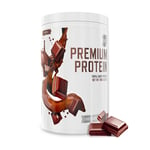 XLNT Sports 2 x Premium Protein - 900 g Chocolate Proteinpulver, triple whey, lyxigt blandprotein gram
