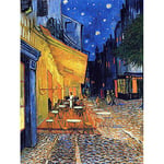 Wee Blue Coo Vincent Van Gogh Cafe Terrace Place du Forum Arles 1888 Wall Art Print Mur Décor 30 x 41 cm