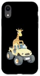 Coque pour iPhone XR Cadeau amusant en forme de girafe pour homme, femme, enfant