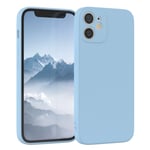 For Apple iPhone 12 Mini Silicone Back Cover Protection Phone Case Blue