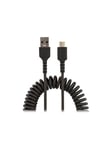 StarTech.com 20in (50cm) USB A to C Charging Cable Coiled