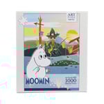 MOOMIN Konstpussel Mumin på bron 1000 bitar