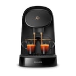 Philips L'OR Barista Capsules coffee maker, Black, compatible with Nespresso® Capsules, 1-2 Cups At the same time, True Espresso Quality (LM8012/66)