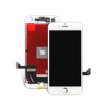 Valkoinen iPhone 8 LCD-näyttö elinikäisellä takuulla