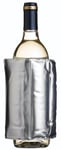 Bar Craft Wrap Around Silver Wine Prosecco Bottle Cooler Cooling Chiller Sleeve