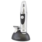Paul Anthony Professional Branded Nasal Ear,Eyebrow And Nose Hair Trimmer-Silver