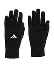 adidas Tiro Goalkeeper Gloves - Black, Black, Size 9, Men
