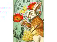 Madame Treacle B6-Carnet Med Kuvert Alice I Underlandet