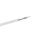 Pro 120 dB coaxial antenna cable 4x shielded CCS wh