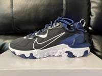 Nike Element React Vision 3M By You UK 8 EUR 42.5 Black Blue DA7568 991