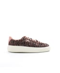 Puma Basket Platform VR Womens Pink/Black Trainers - Size UK 3.5