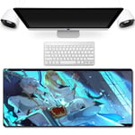HOTPRO Professional Gaming Mouse Pad,Non-Slip Rubber Base Anime Mousepad with Smooth Surface Desk Pad Great for Laptop,Computer & PC(900X400X3MM) Life In A Different World-3
