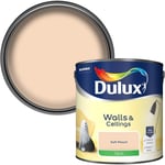 Dulux Silk Emulsion Paint For Walls And Ceilings - Soft Peach 2.5 Litres