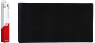 HK Gaming Ceres Fast Cloth Gaming Mousepad with Sitched Edges (Black, XL | 900 x 400mm |35.4x15.7 in)