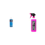Park Tool CB-4 - Bio Chainbrite 4 Cleaner: 16 oz / 475 ml (Single) & Muc-Off 904US Nano-Tech Bike Cleaner, 1 Litre - Fast-Action, Biodegradable Bicycle Cleaning Spray - Black