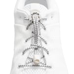 Lock Laces No Tie Shoelaces White, OneSize
