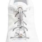 Lock Laces Lock Laces No Tie Shoelaces White OneSize, White