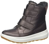 ECCO Solice Botte mi-Coupe, Shale Metallic Dusty Purple, 28 EU