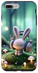 iPhone 7 Plus/8 Plus Kawaii Bunny Headphones: The Bunny's Playlist Case