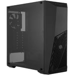 Cooler Master MasterBox K501L MidTower Gaming Case CPU Cooler Support Upto 165mm, GPU Supports Upto 410mm, 7x PCI Slot, 360mm Radiator Supported, Front: 2X USB, HD Audio, 1 X 120mm Red LED Fan at front  1 X 120mm Fan at rear