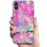 Apple iPhone XS Max TPU Mobilskal Unicorn Enhörning