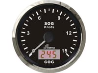 Wema Speedometer 15 Kn Sort Rf