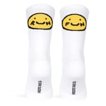 Pacific and Co Smile Run Strumpor White, Str. L/XL