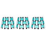 Fatboy Mini Cappie Lampshade Basket Weave Sky